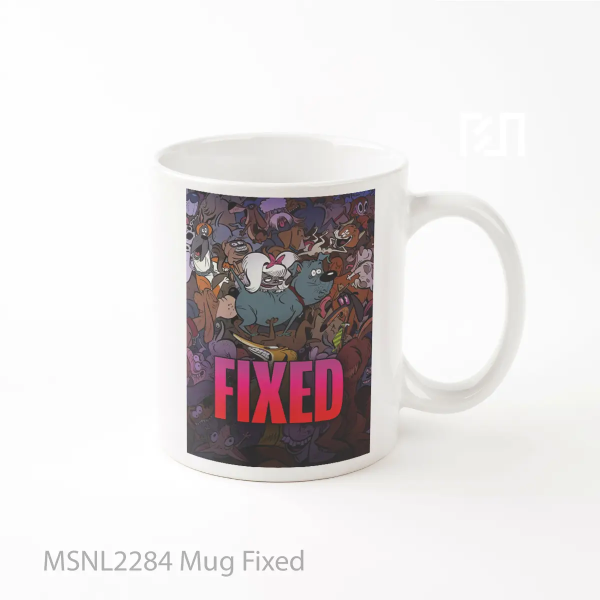 Mug Fixed Gelas Keramik Tema Film MSNL2284