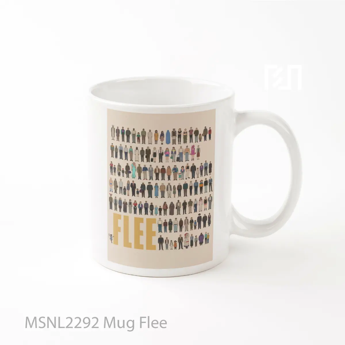 Mug Flee Gelas Keramik Tema Film MSNL2292