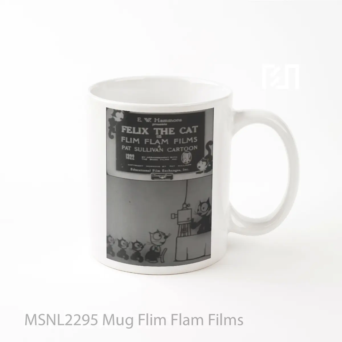 Mug Flim Flam Films Gelas Keramik Tema Film MSNL2295