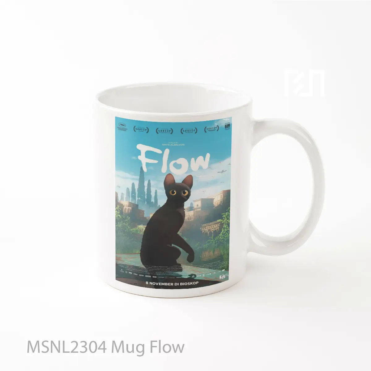 Mug Flow Gelas Keramik Tema Film MSNL2304
