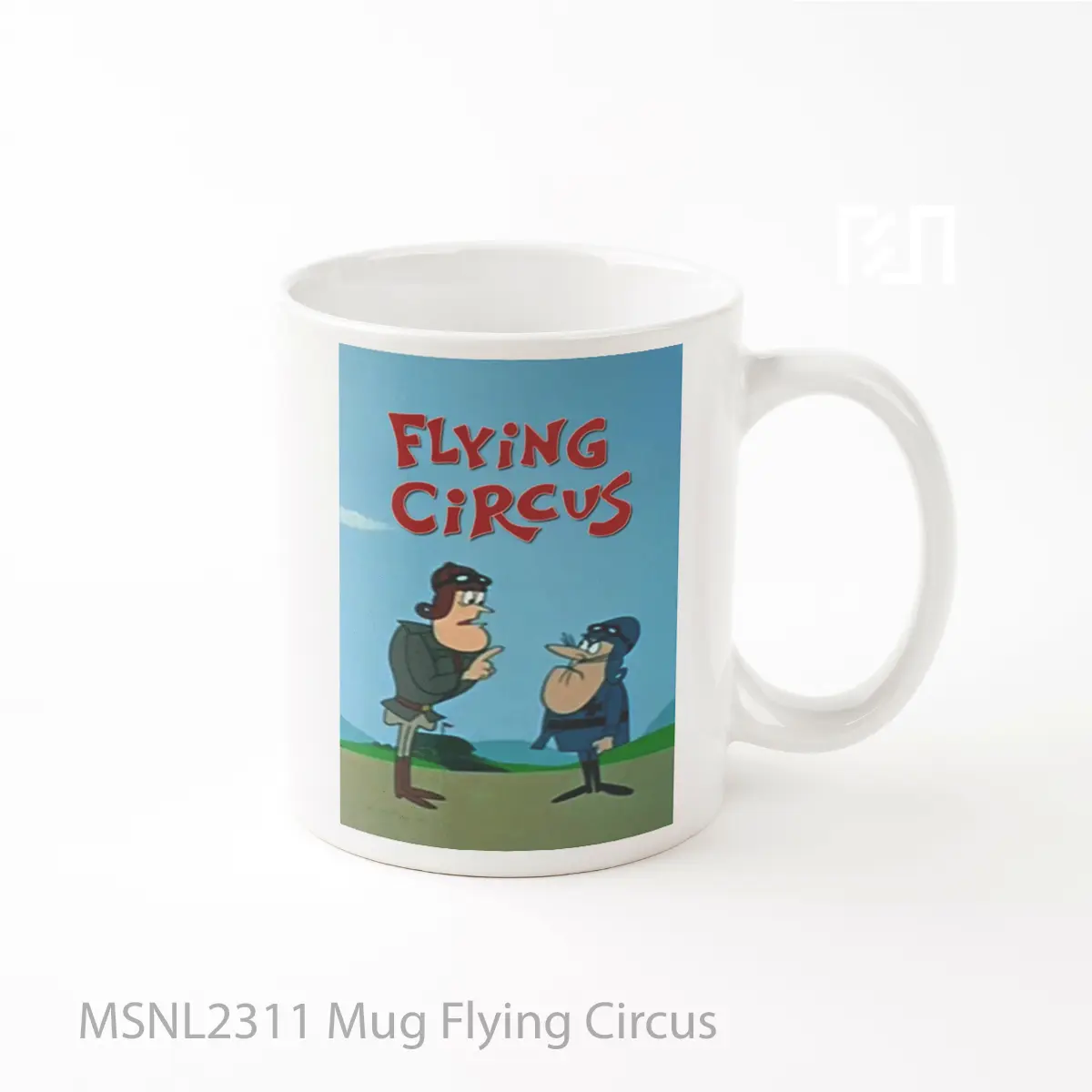 Mug Flying Circus Gelas Keramik Tema Film MSNL2311