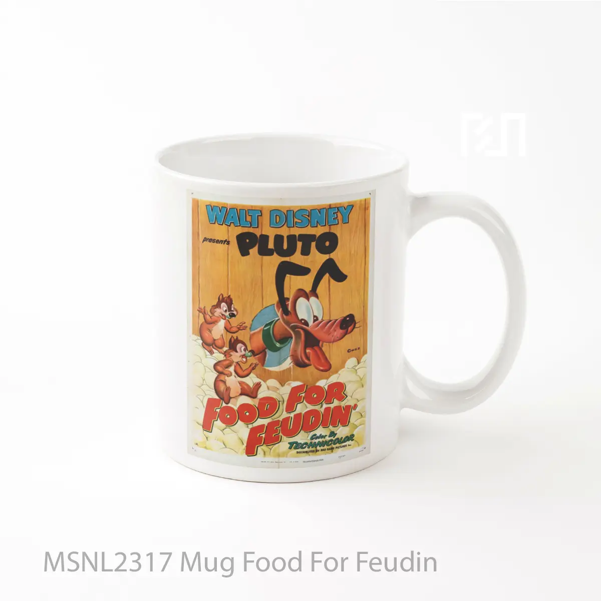 Mug Food For Feudin Gelas Keramik Tema Film MSNL2317