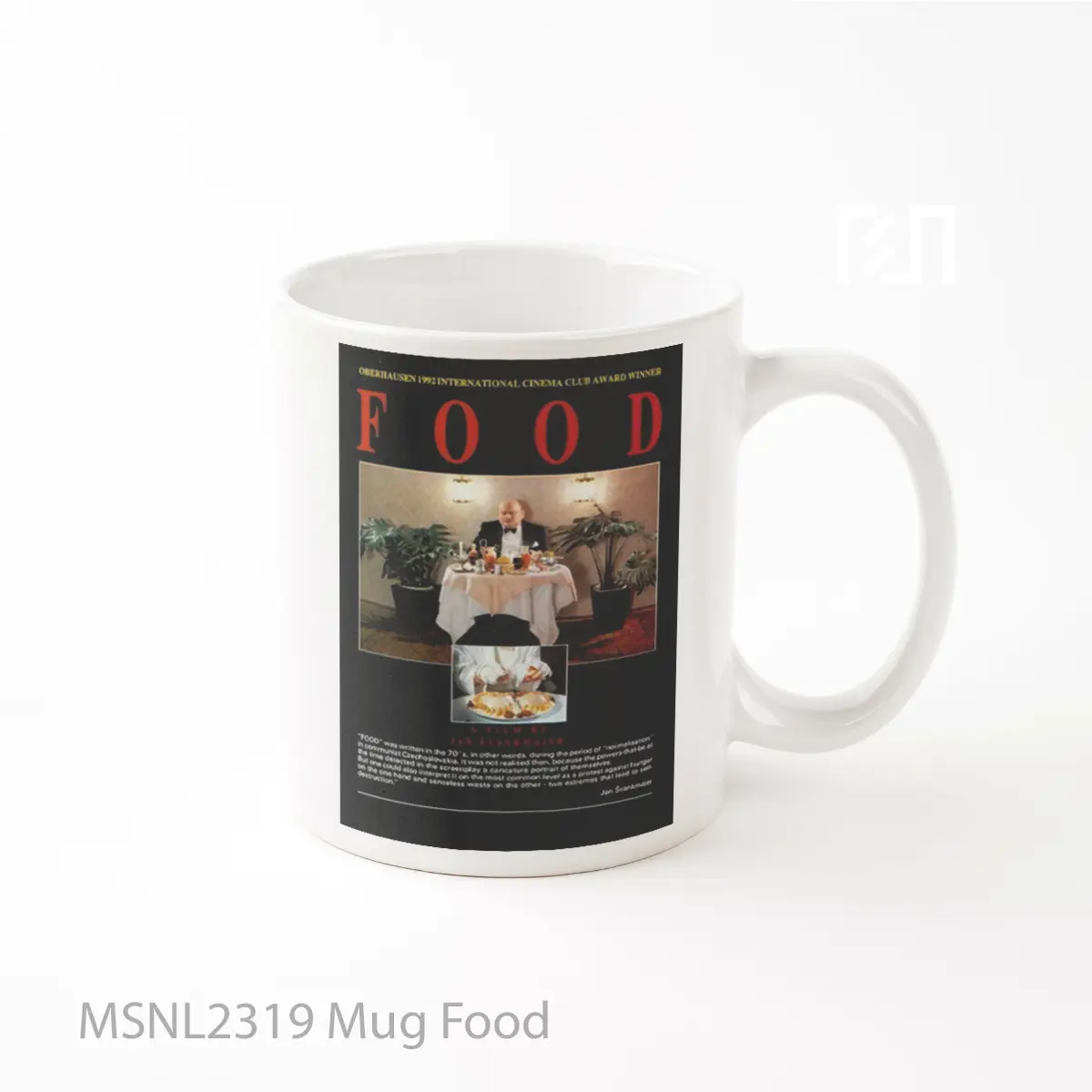 Mug Food Gelas Keramik Tema Film MSNL2319
