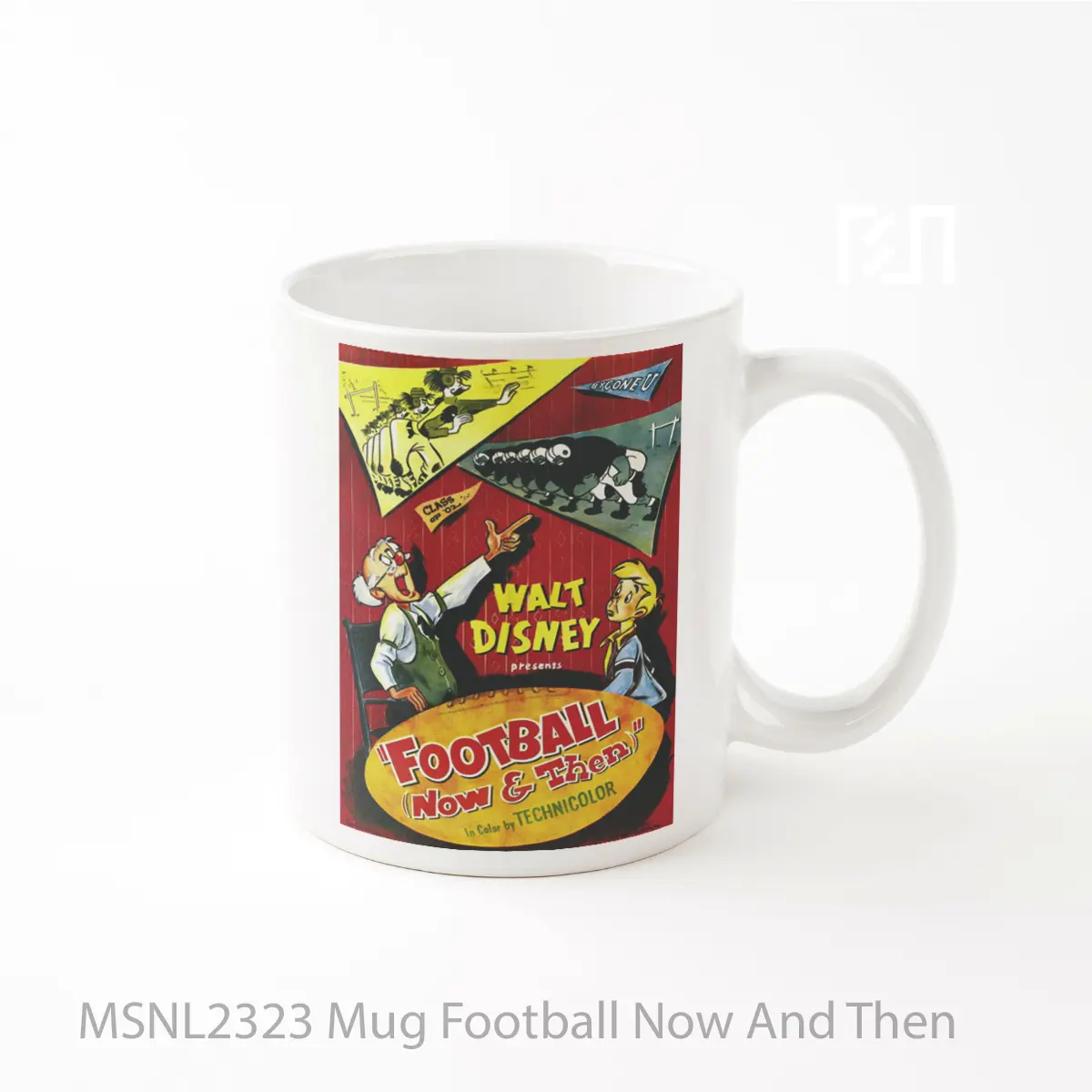 Mug Football Now And Then Gelas Keramik Tema Film MSNL2323