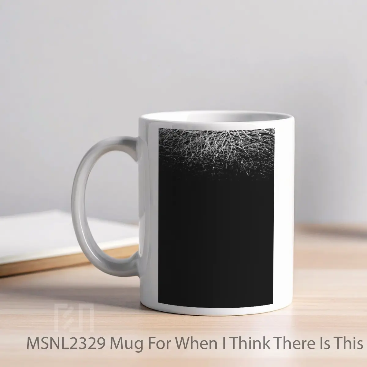 Mug For When I Think There Is This Heaviness That I Would Rather You Not Carry Gelas Keramik Tema Film MSNL2329 - Tampak Kiri