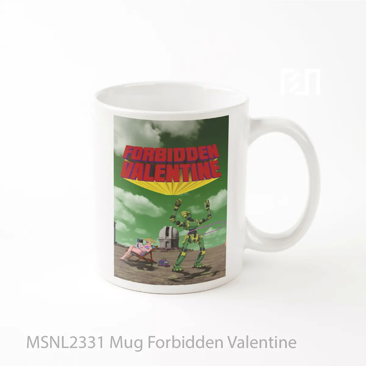 Mug Forbidden Valentine Gelas Keramik Tema Film MSNL2331