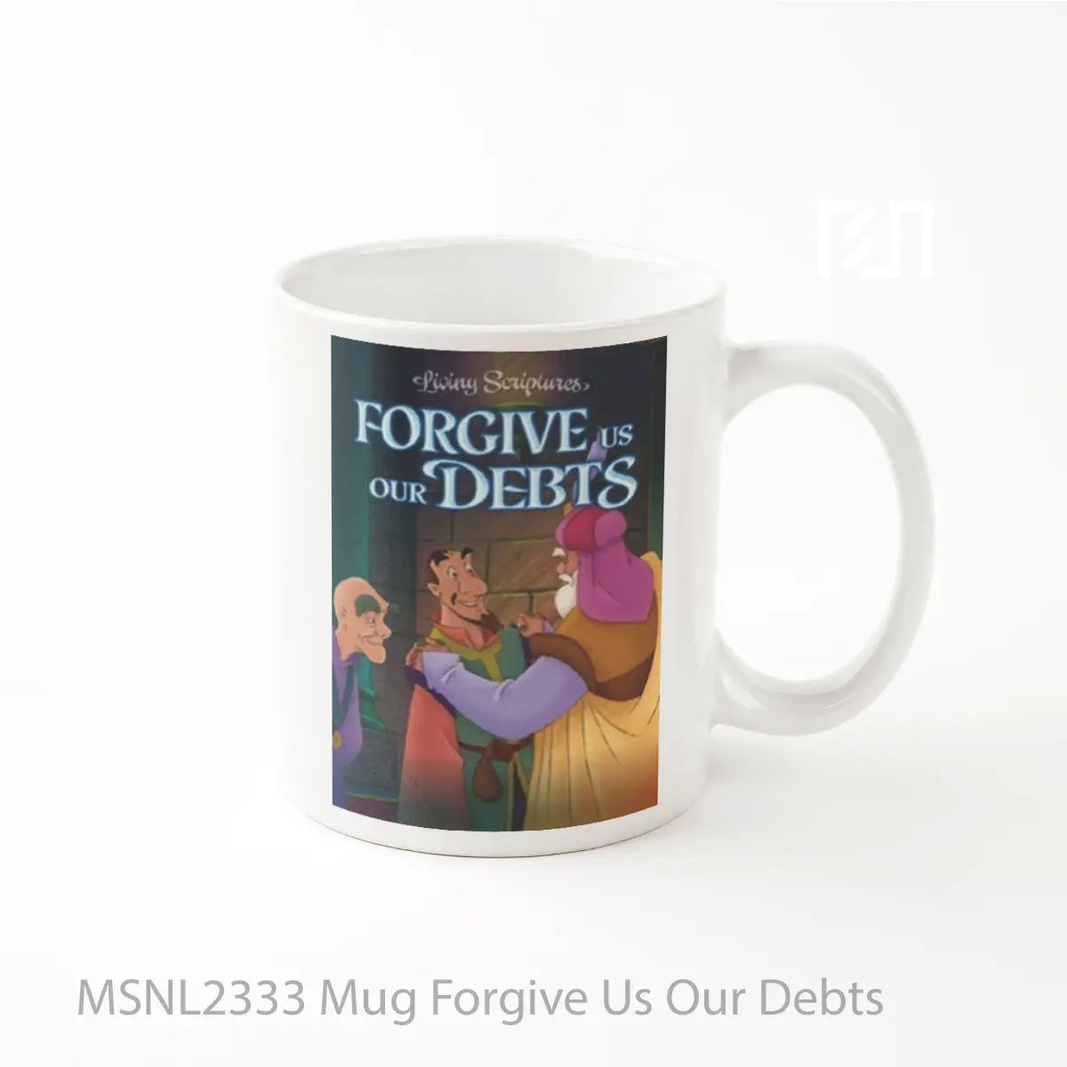Mug Forgive Us Our Debts Gelas Keramik Tema Film MSNL2333