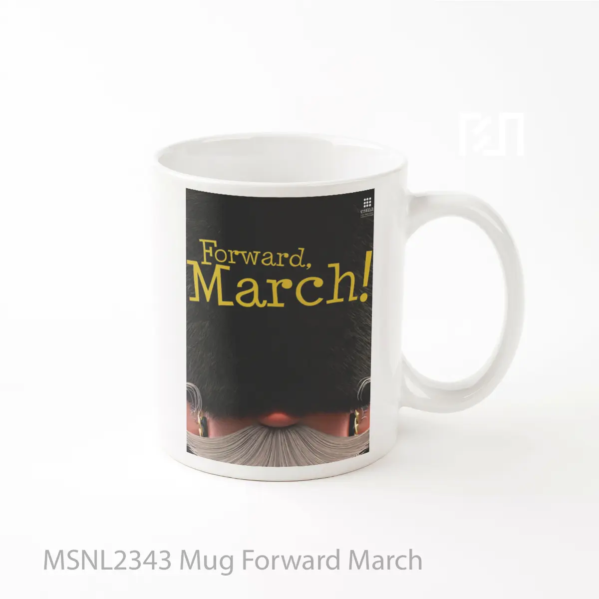 Mug Forward March Gelas Keramik Tema Film MSNL2343