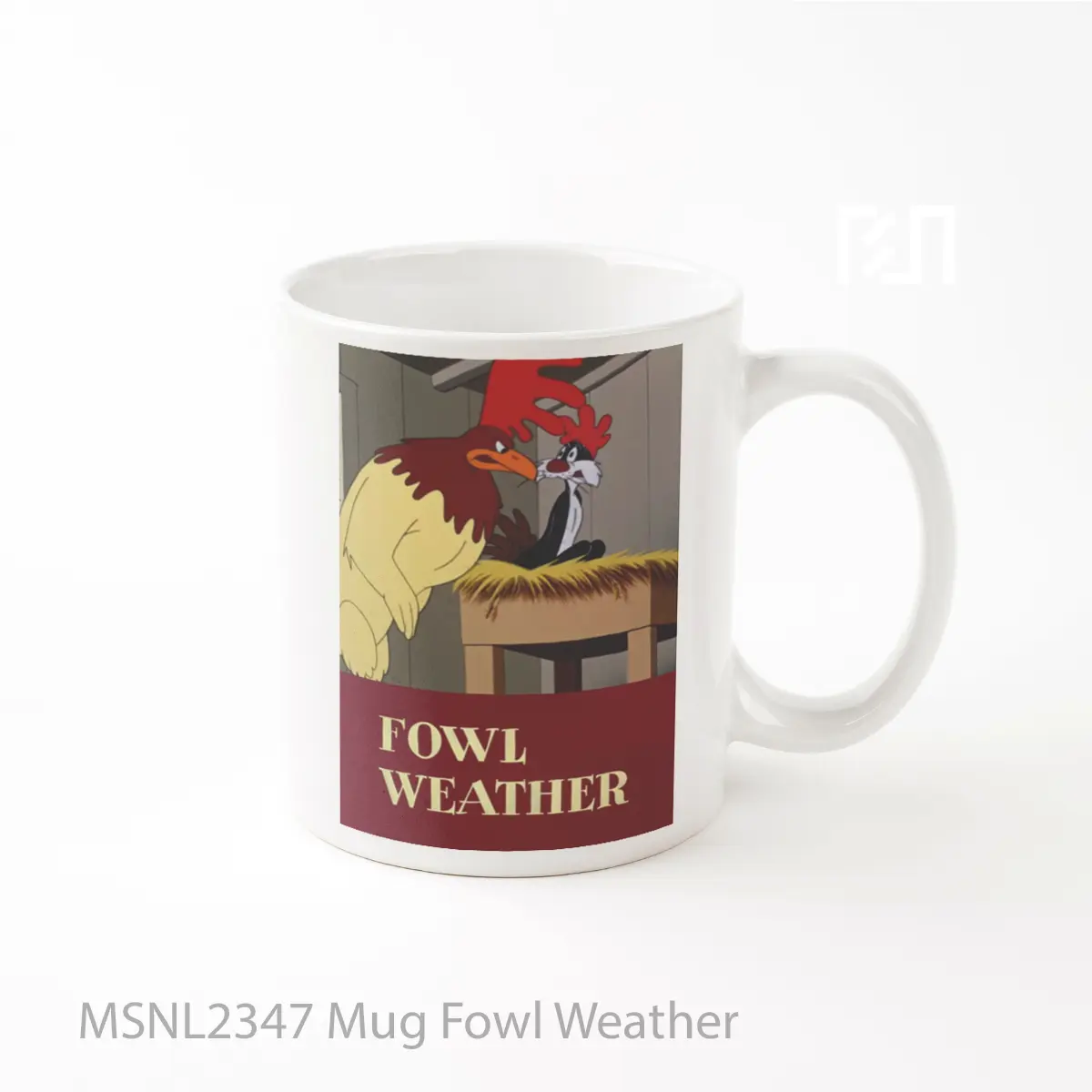 Mug Fowl Weather Gelas Keramik Tema Film MSNL2347