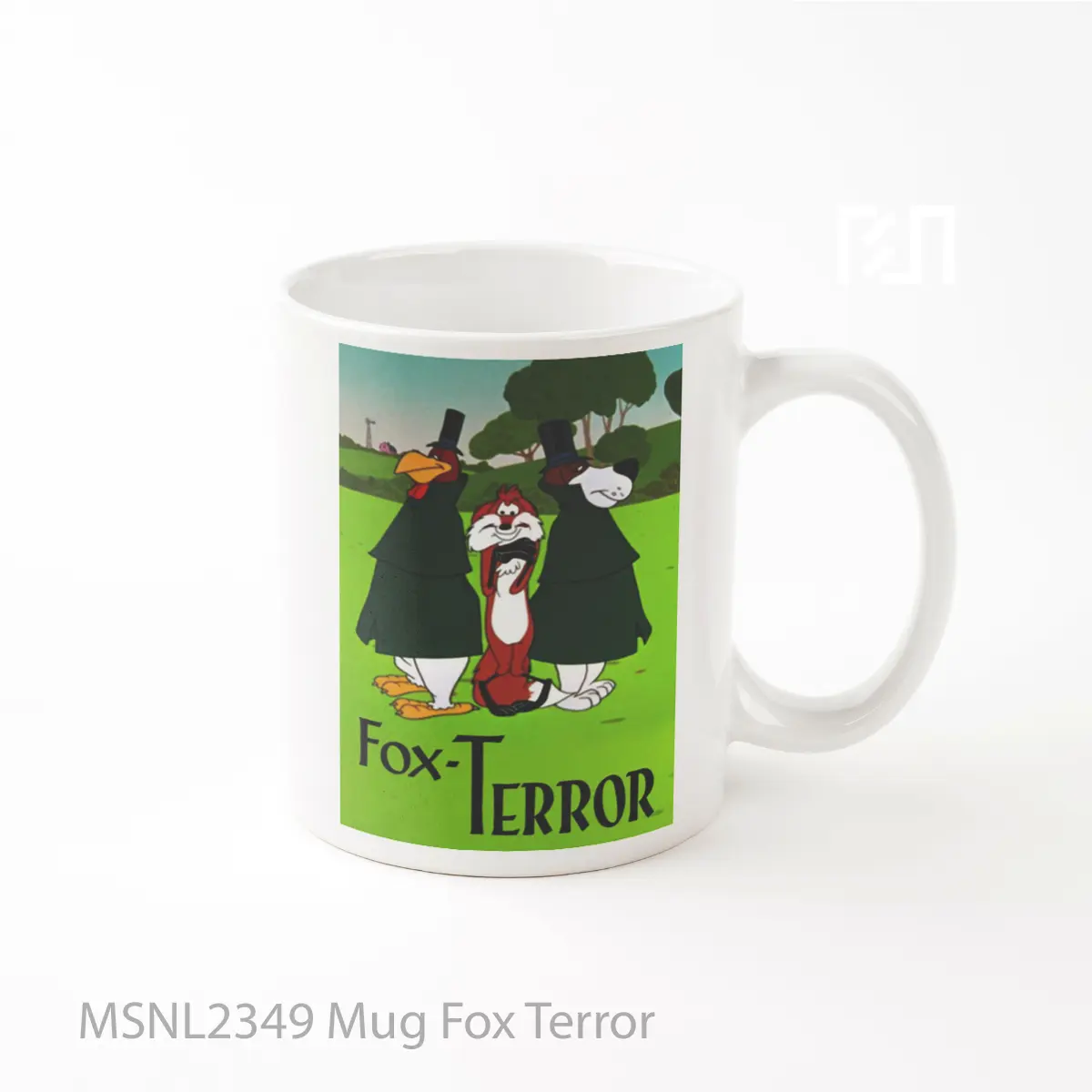 Mug Fox Terror Gelas Keramik Tema Film MSNL2349