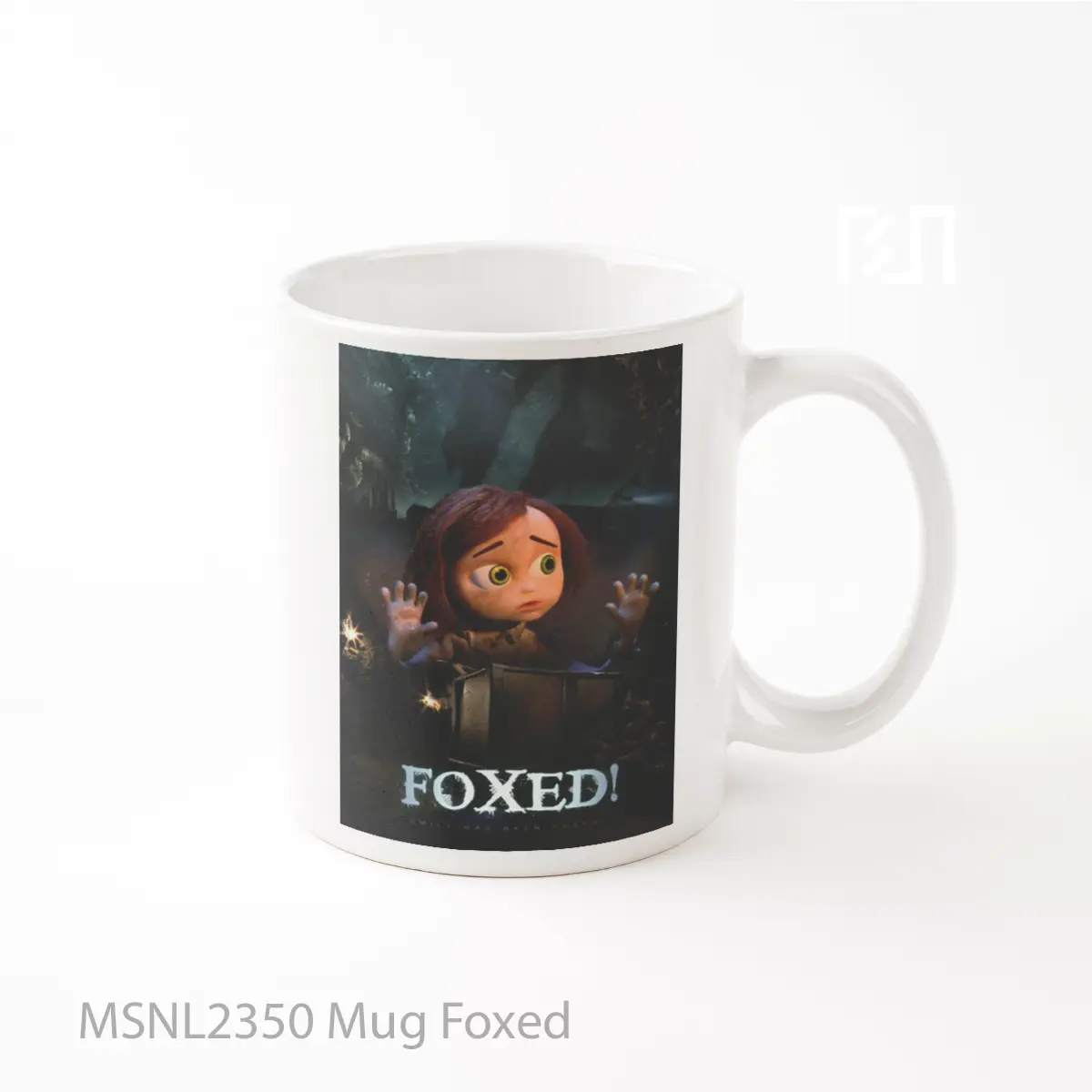 Mug Foxed Gelas Keramik Tema Film MSNL2350