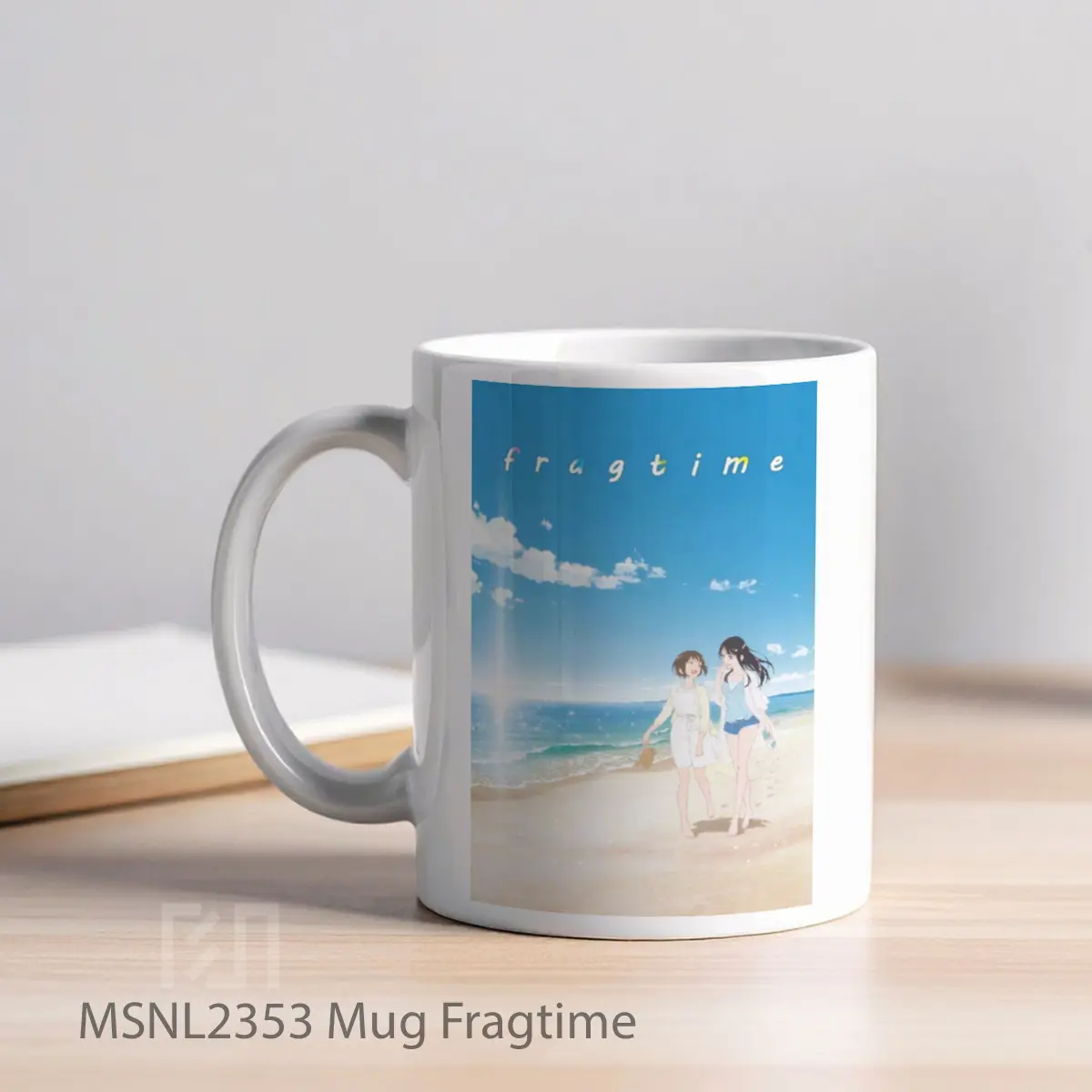 Mug Fragtime Gelas Keramik Tema Film MSNL2353 - Tampak Kiri