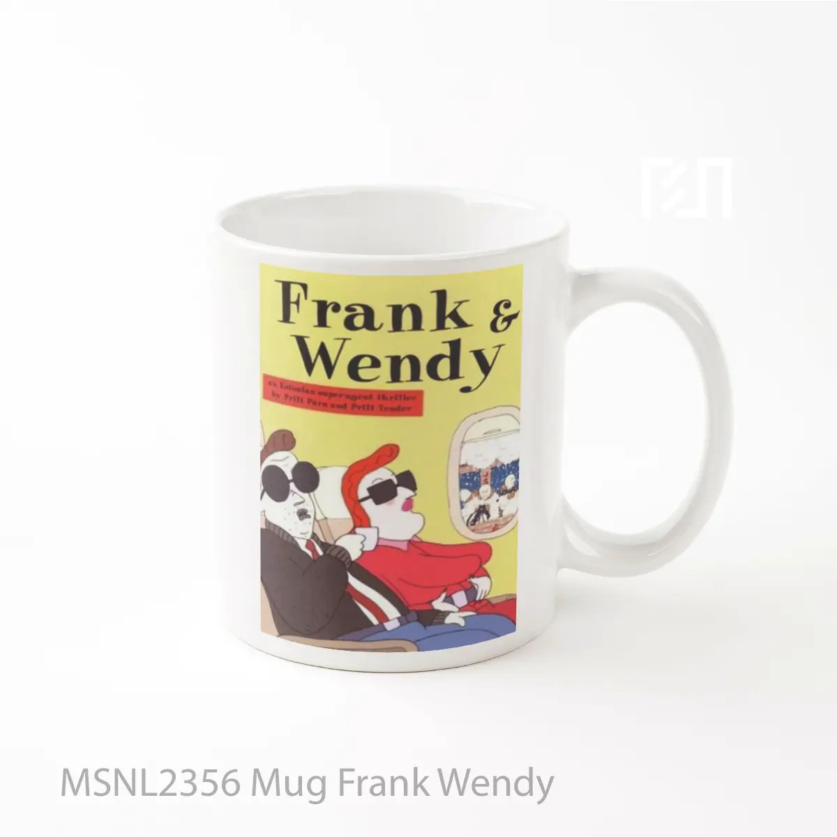 Mug Frank Wendy Gelas Keramik Tema Film MSNL2356