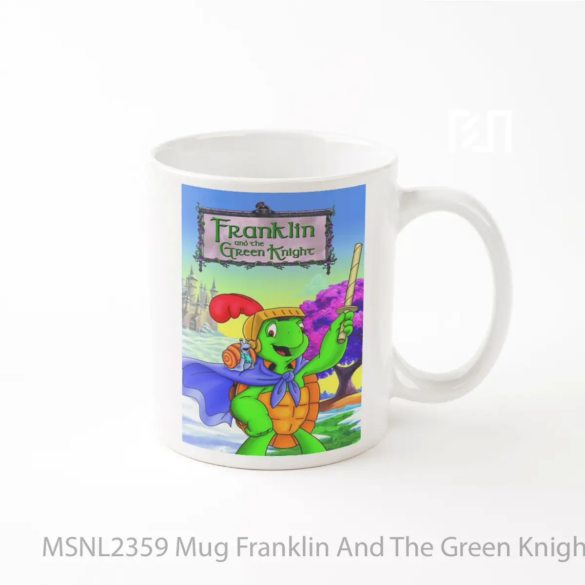Mug Franklin And The Green Knight Gelas Keramik Tema Film MSNL2359