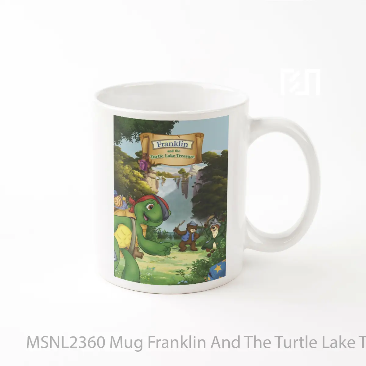 Mug Franklin And The Turtle Lake Treasure Gelas Keramik Tema Film MSNL2360