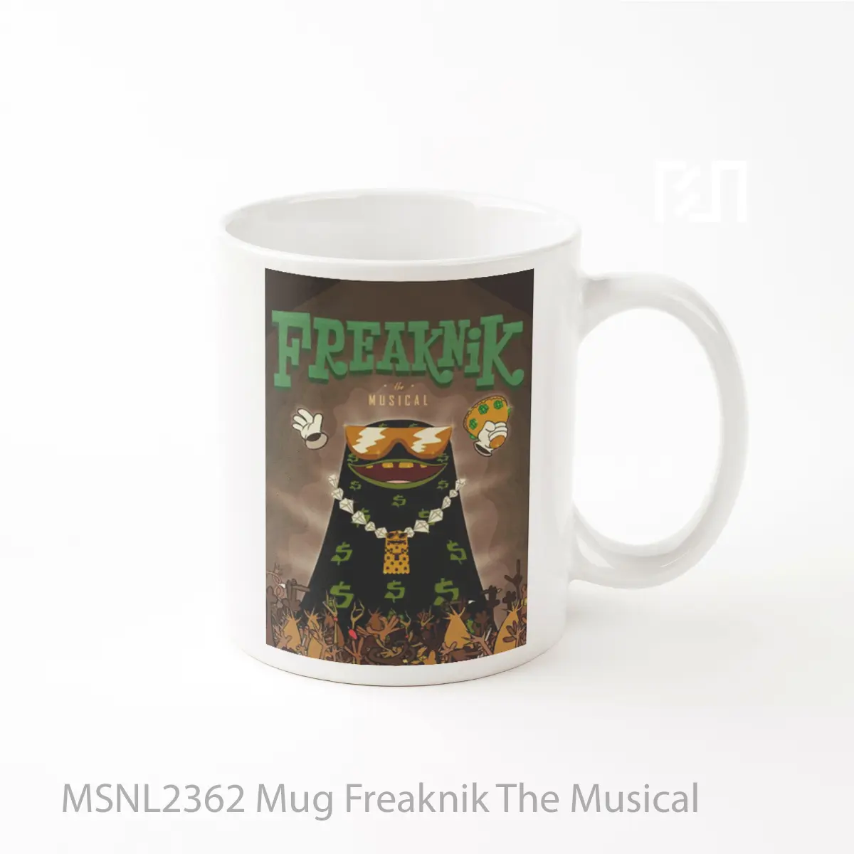 Mug Freaknik The Musical Gelas Keramik Tema Film MSNL2362