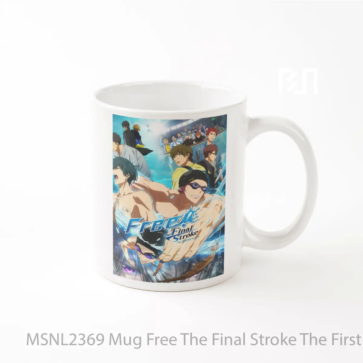Mug Free The Final Stroke The First Volume Gelas Keramik Tema Film MSNL2369