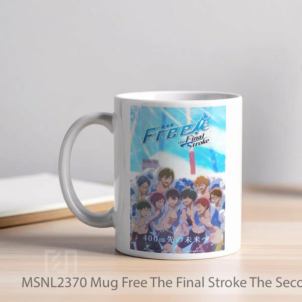 Mug Free The Final Stroke The Second Volume Gelas Keramik Tema Film MSNL2370 - Tampak Kiri