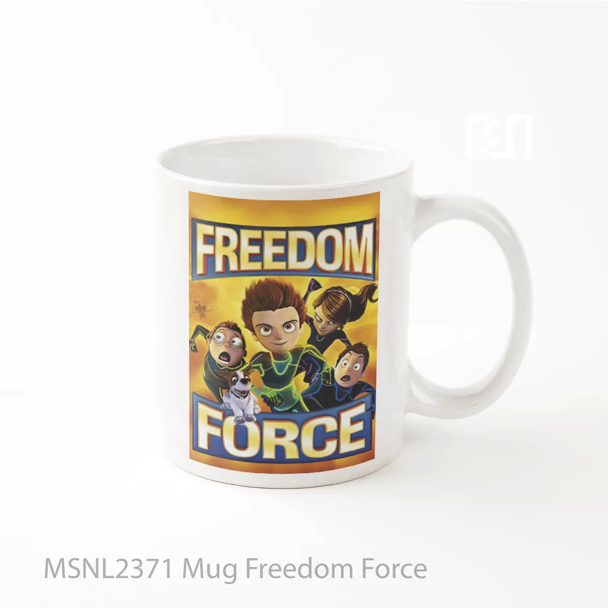 Mug Freedom Force Gelas Keramik Tema Film MSNL2371