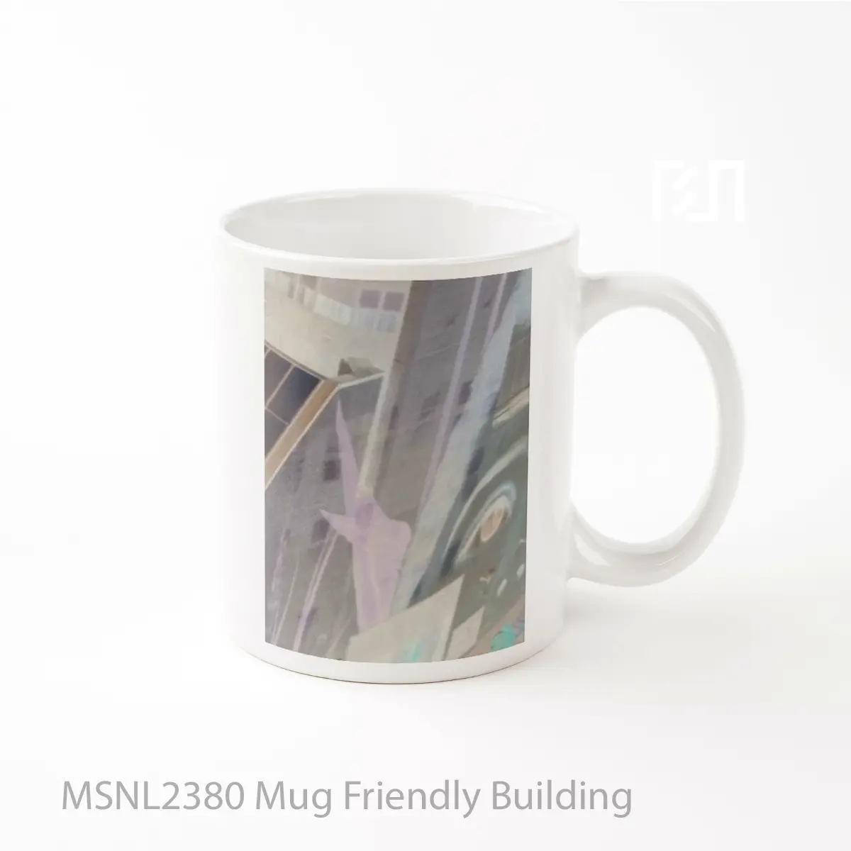 Mug Friendly Building Gelas Keramik Tema Film MSNL2380