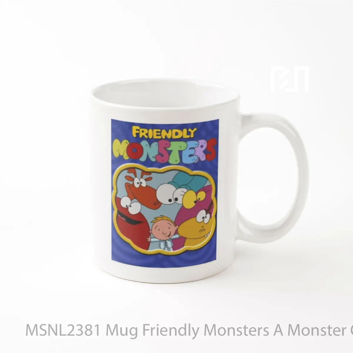 Mug Friendly Monsters A Monster Christmas Gelas Keramik Tema Film MSNL2381