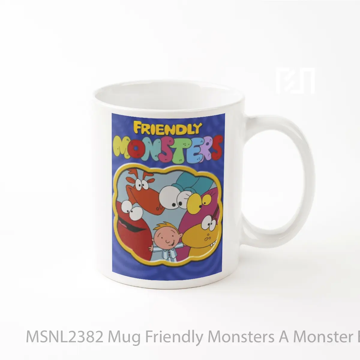 Mug Friendly Monsters A Monster Easter Gelas Keramik Tema Film MSNL2382