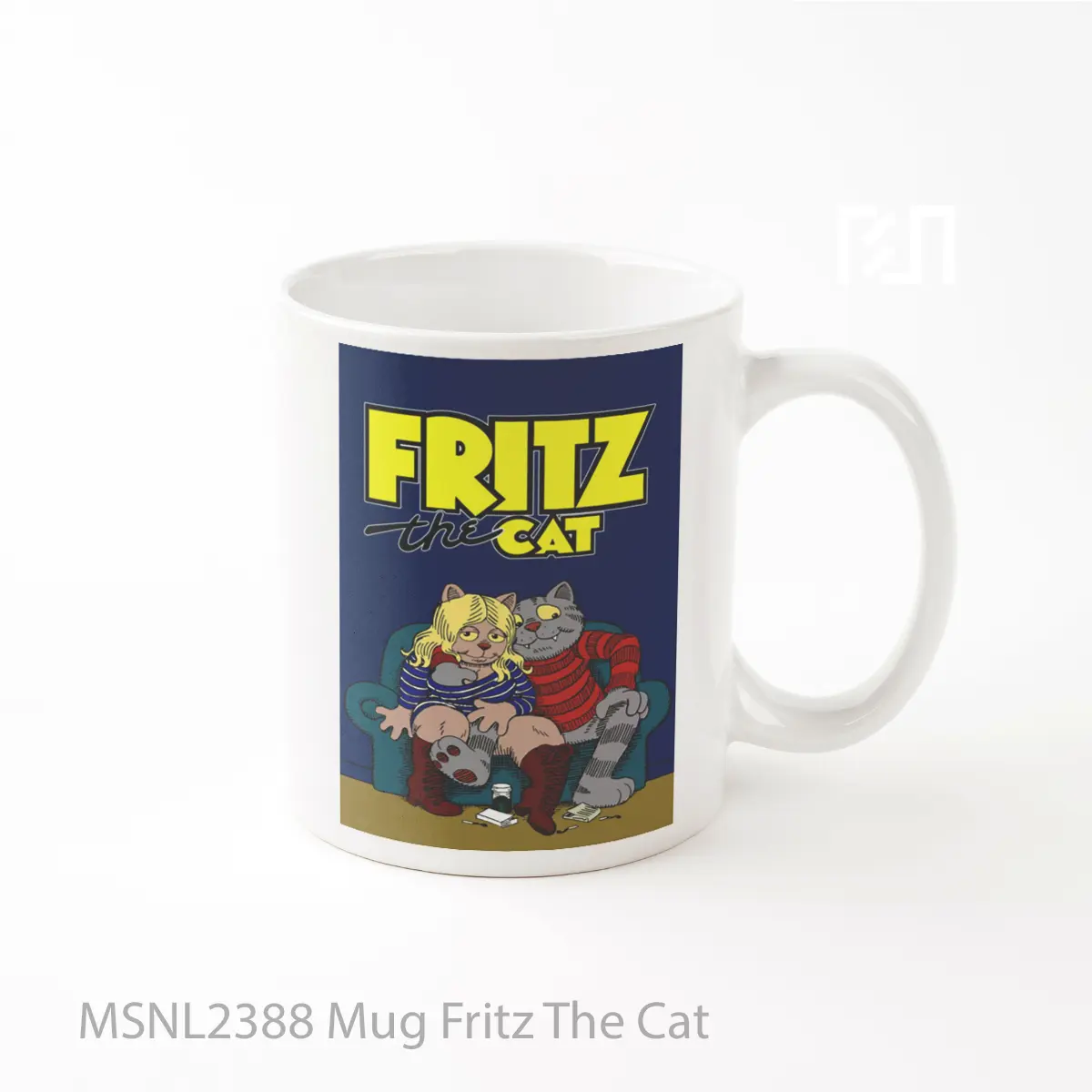 Mug Fritz The Cat Gelas Keramik Tema Film MSNL2388