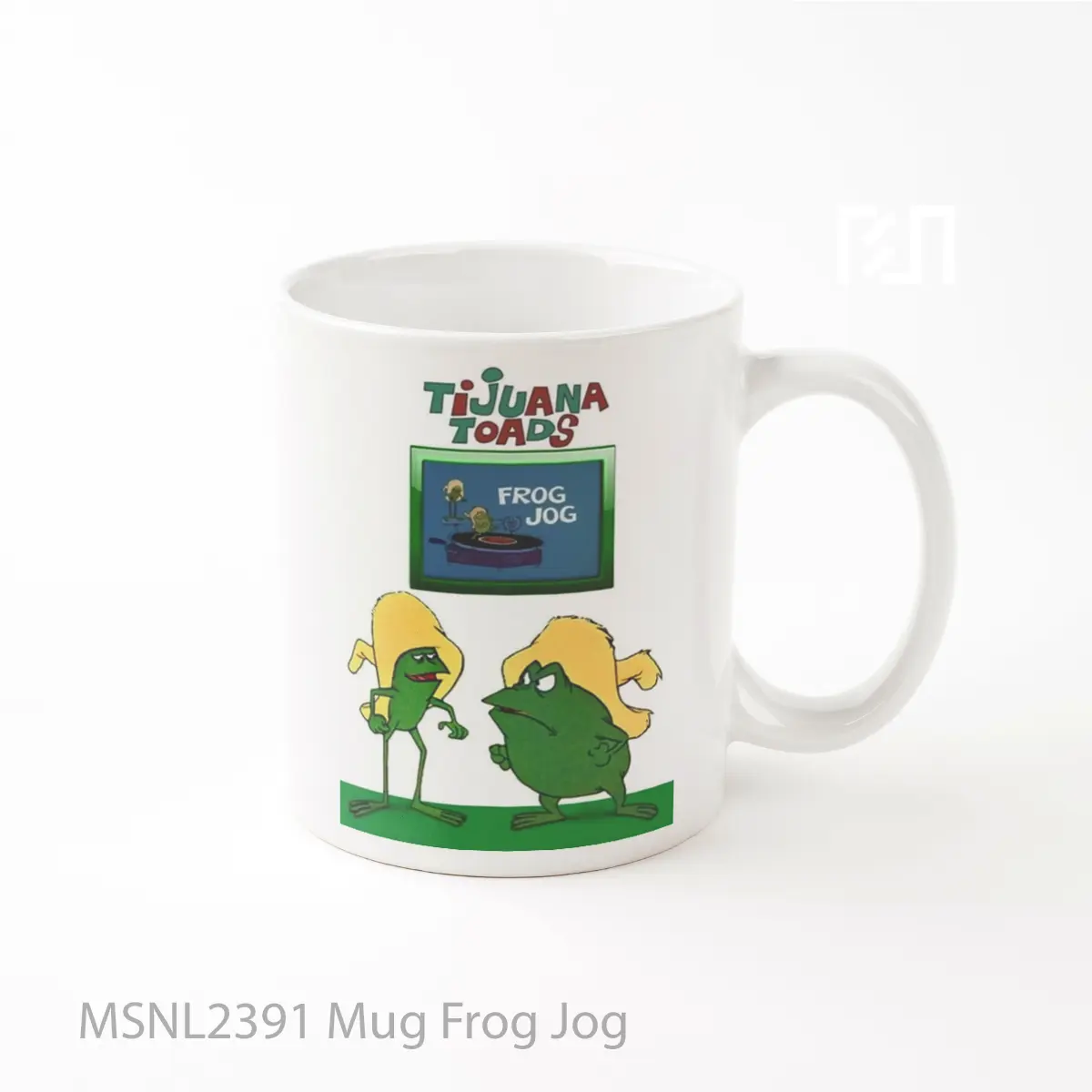 Mug Frog Jog Gelas Keramik Tema Film MSNL2391