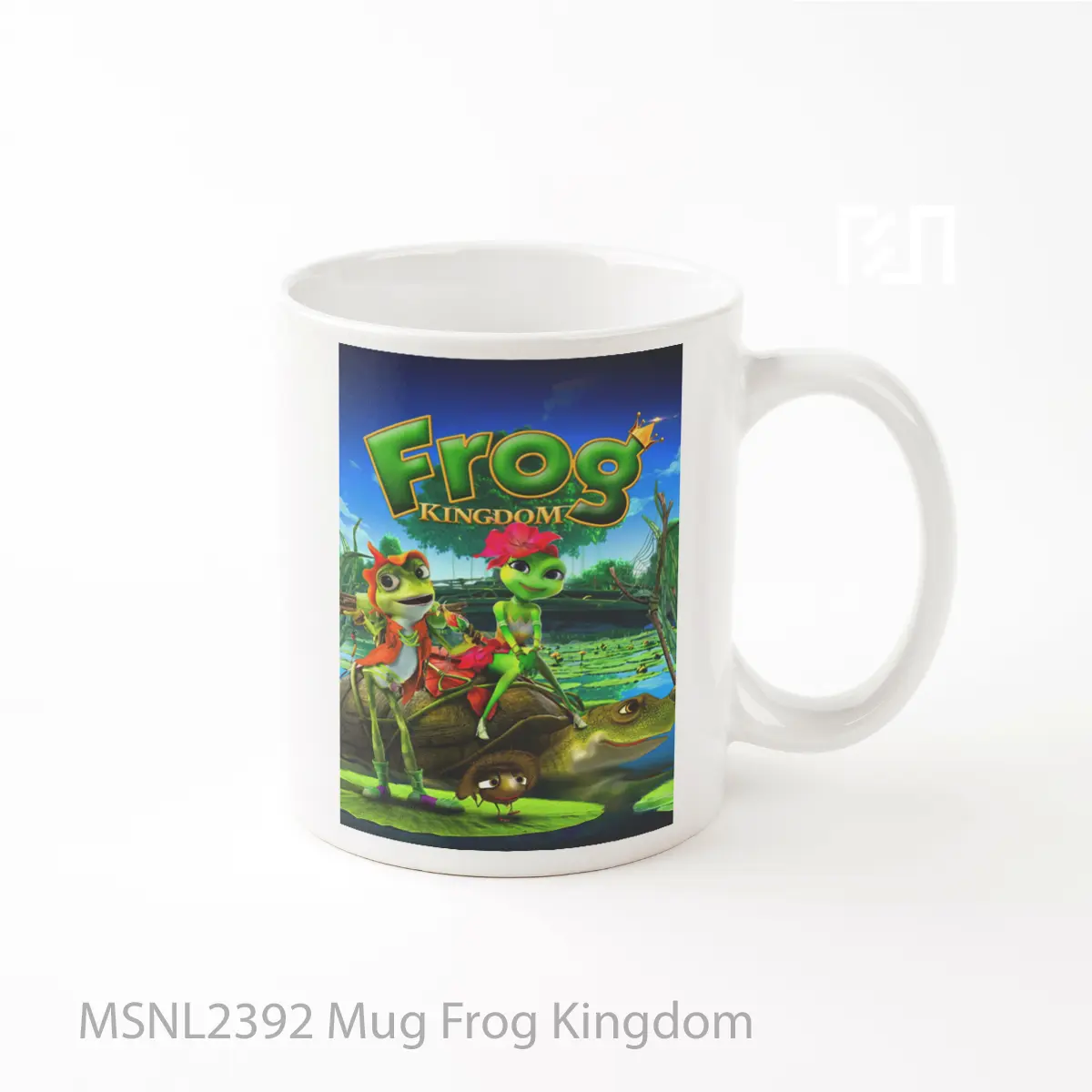 Mug Frog Kingdom Gelas Keramik Tema Film MSNL2392