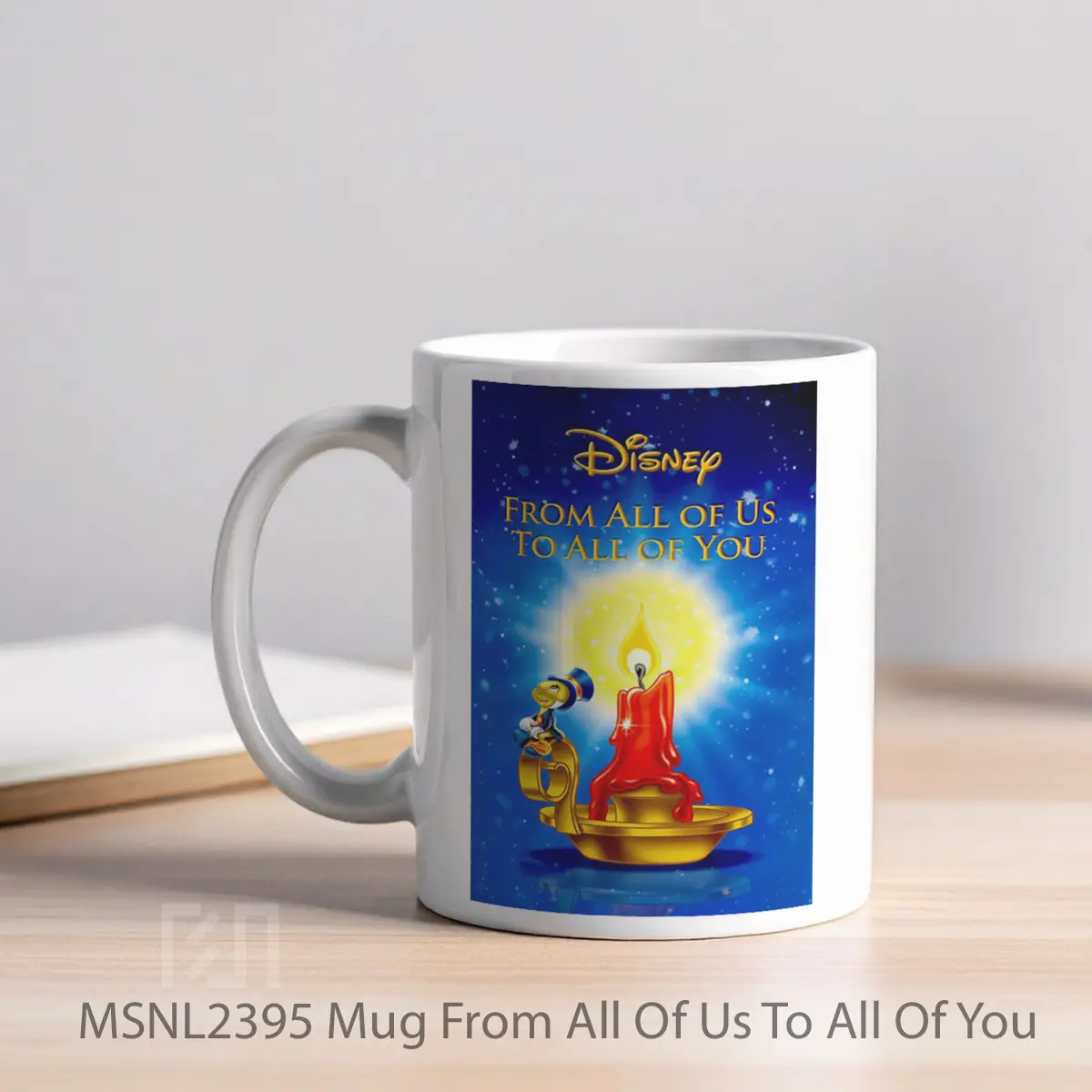 Mug From All Of Us To All Of You Gelas Keramik Tema Film MSNL2395 - Tampak Kiri