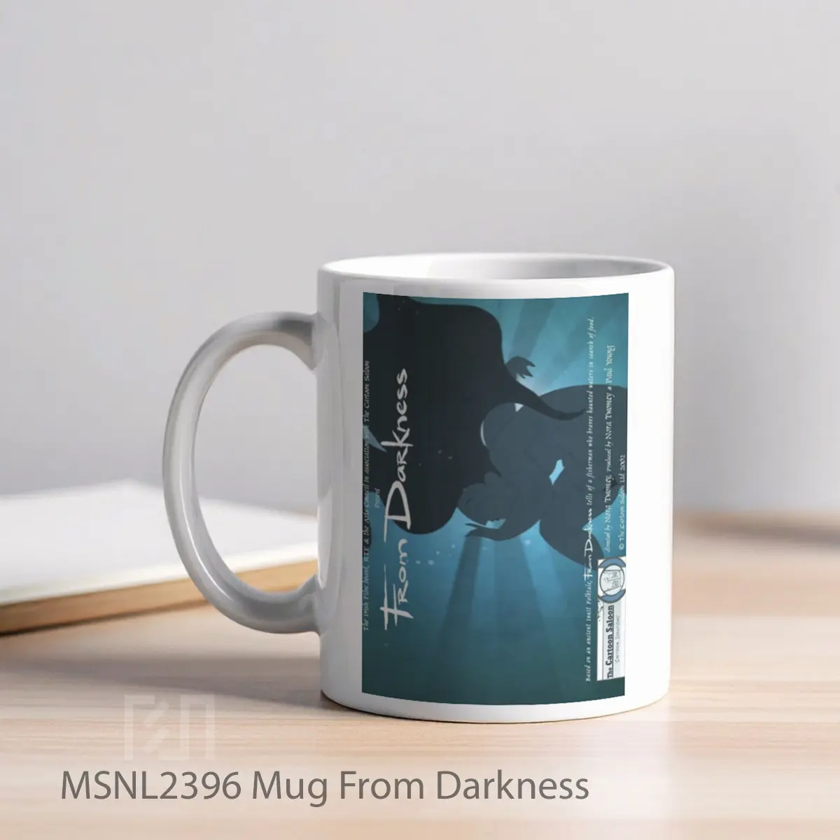 Mug From Darkness Gelas Keramik Tema Film MSNL2396 - Tampak Kiri