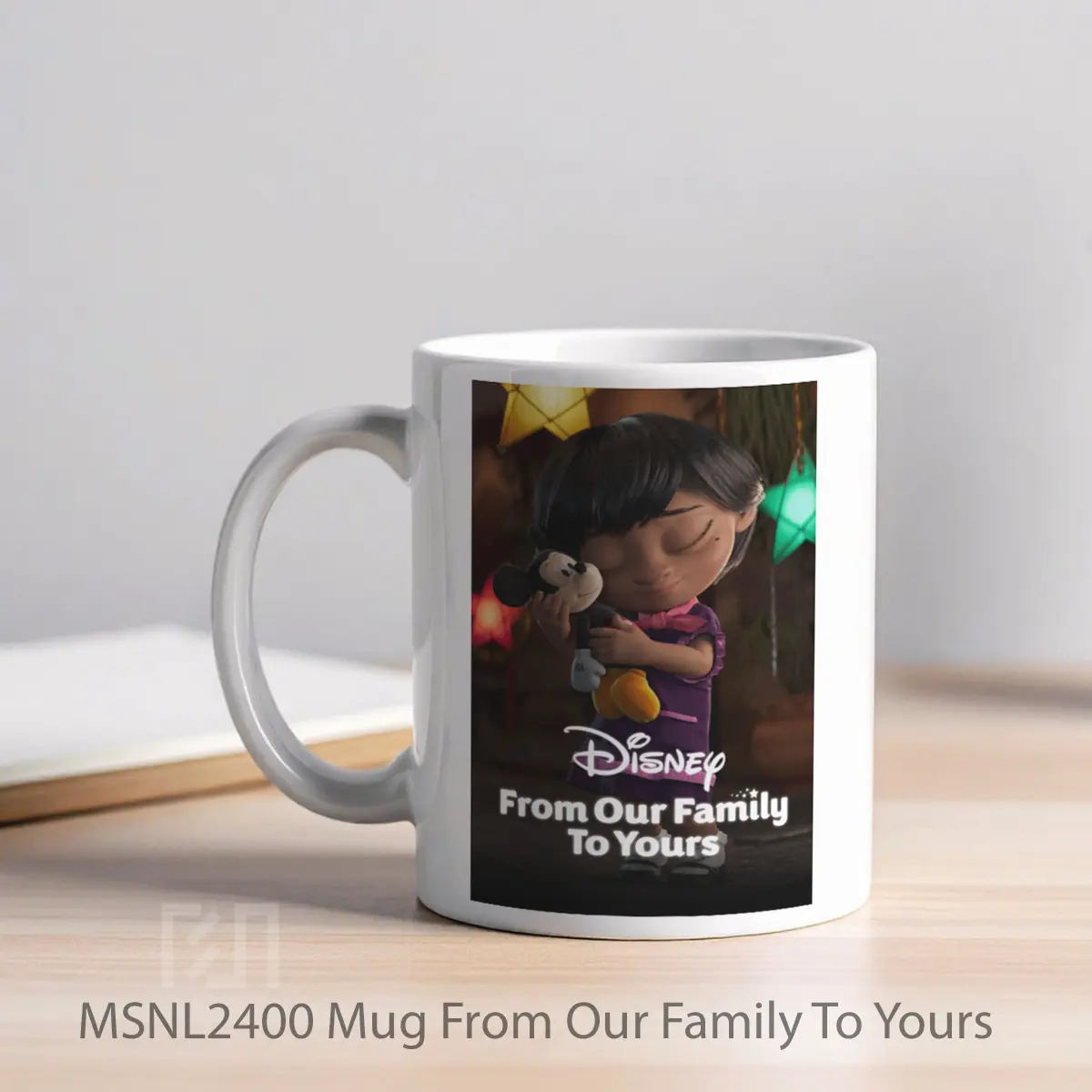 Mug From Our Family To Yours Gelas Keramik Tema Film MSNL2400 - Tampak Kiri