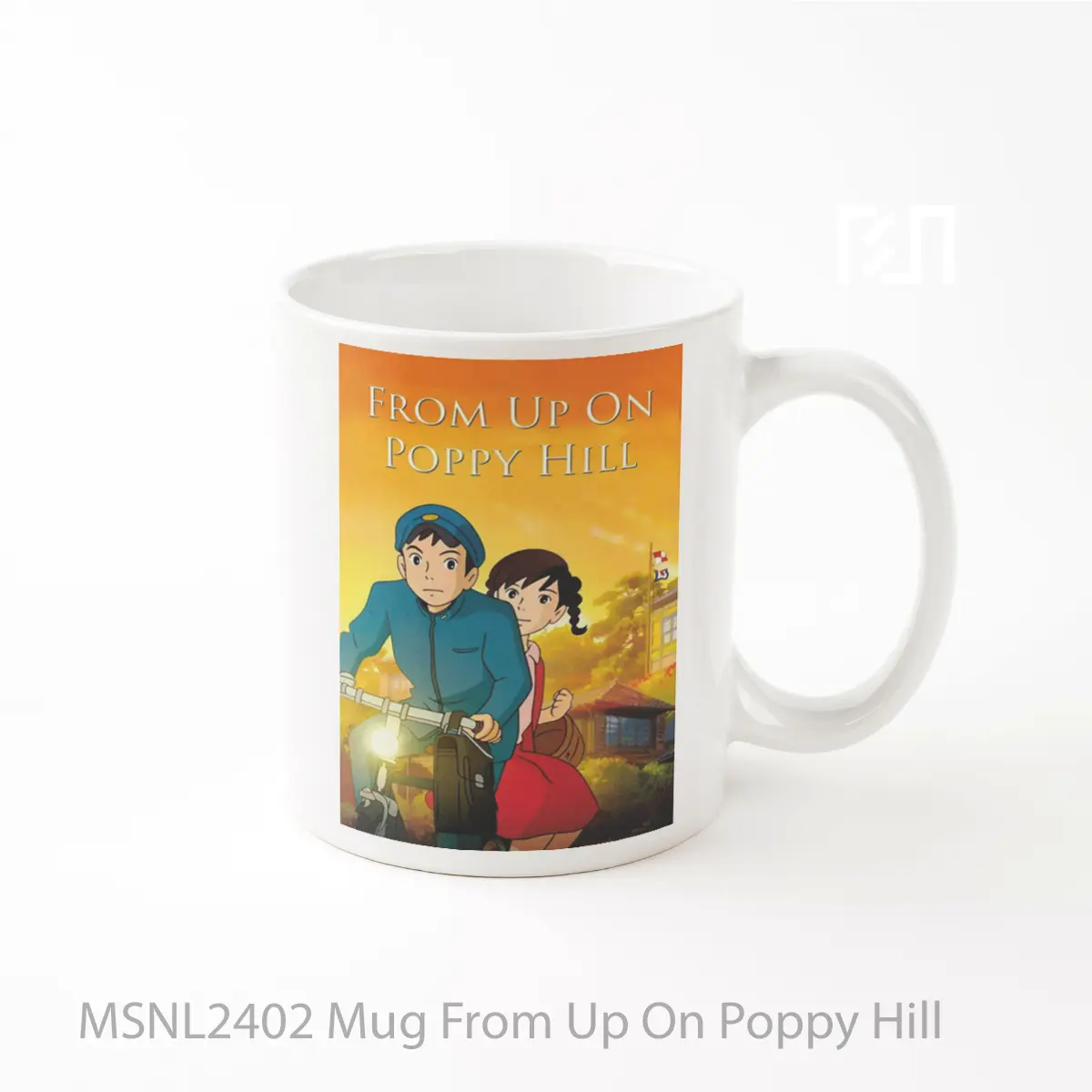 Mug From Up On Poppy Hill Gelas Keramik Tema Film MSNL2402