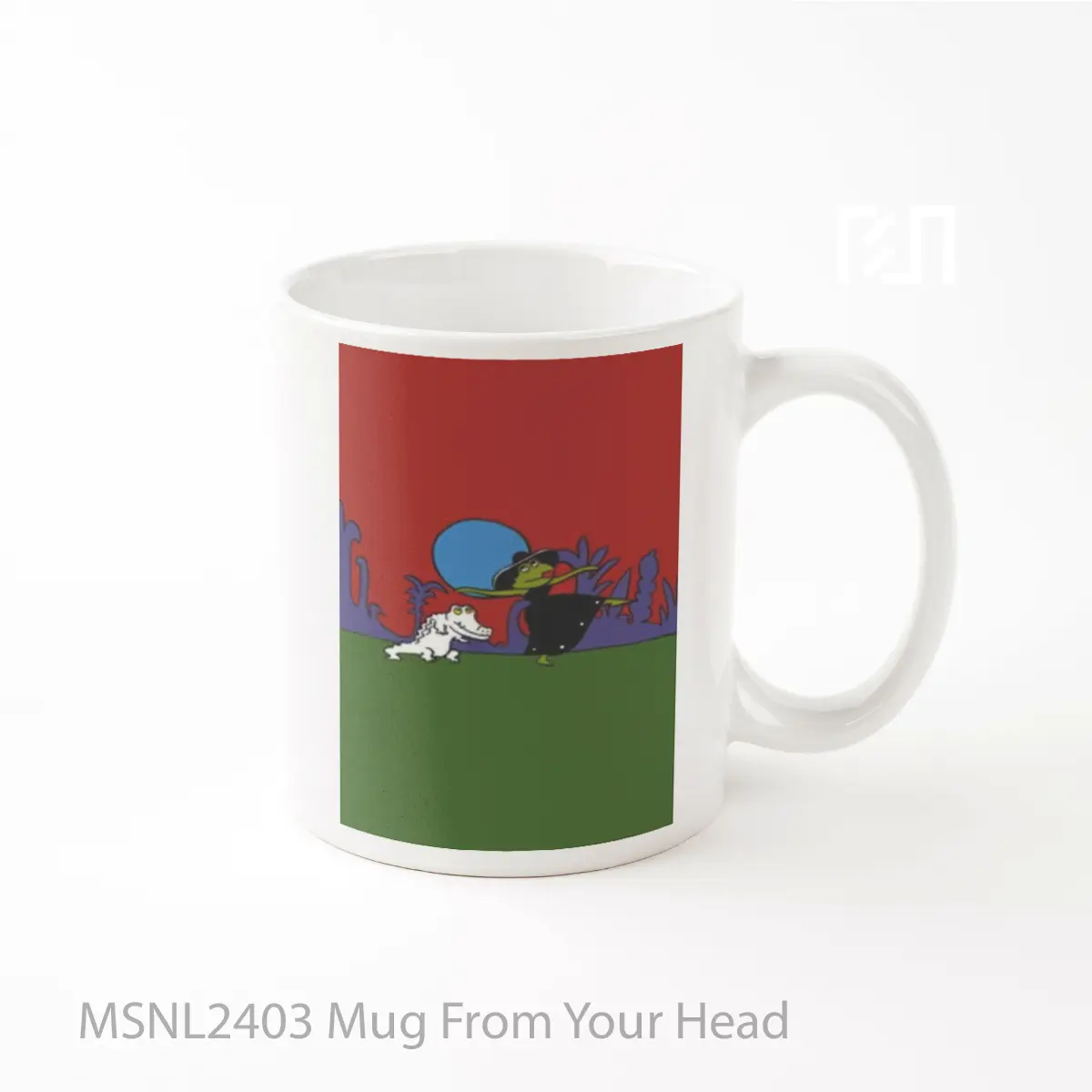 Mug From Your Head Gelas Keramik Tema Film MSNL2403