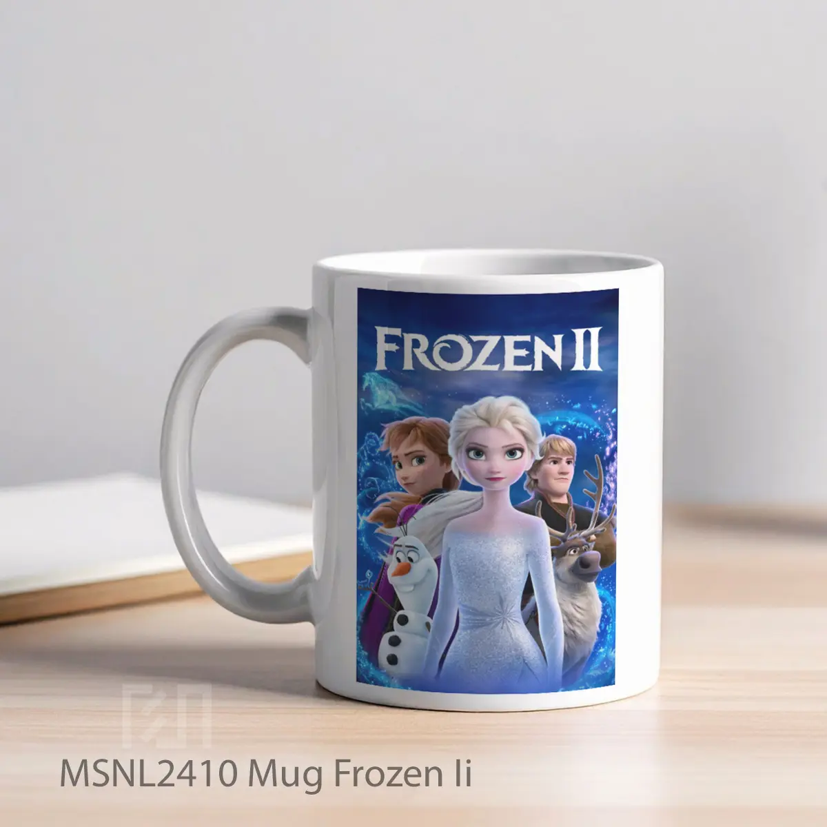 Mug Frozen Ii Gelas Keramik Tema Film MSNL2410 - Tampak Kiri
