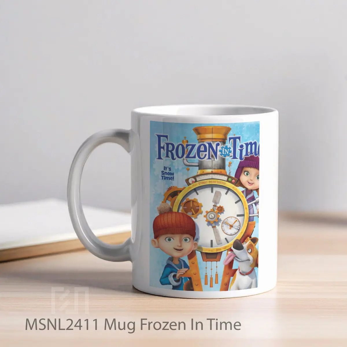 Mug Frozen In Time Gelas Keramik Tema Film MSNL2411 - Tampak Kiri