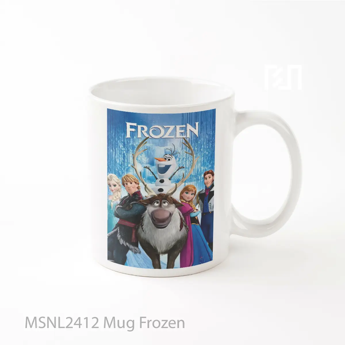 Mug Frozen Gelas Keramik Tema Film MSNL2412