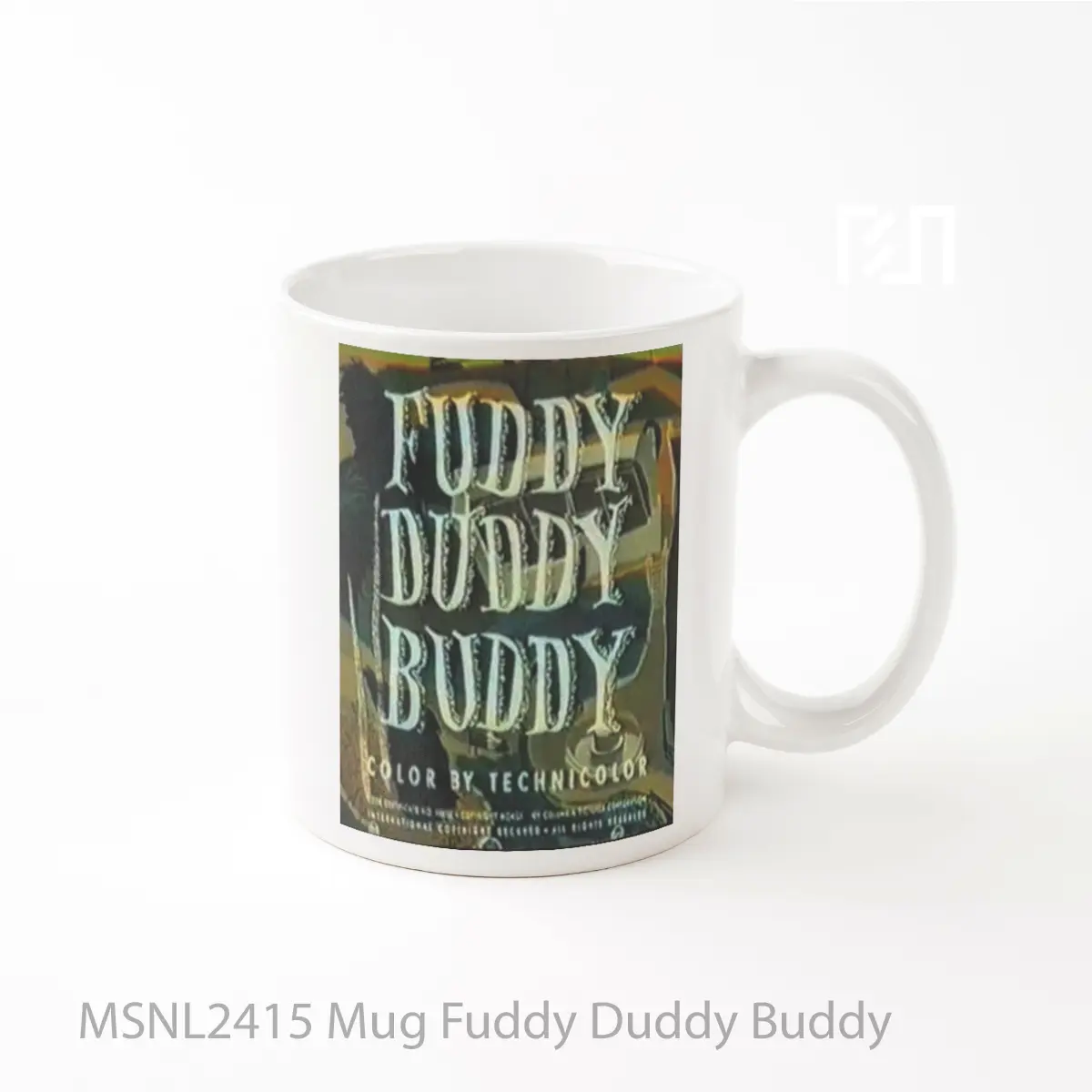 Mug Fuddy Duddy Buddy Gelas Keramik Tema Film MSNL2415