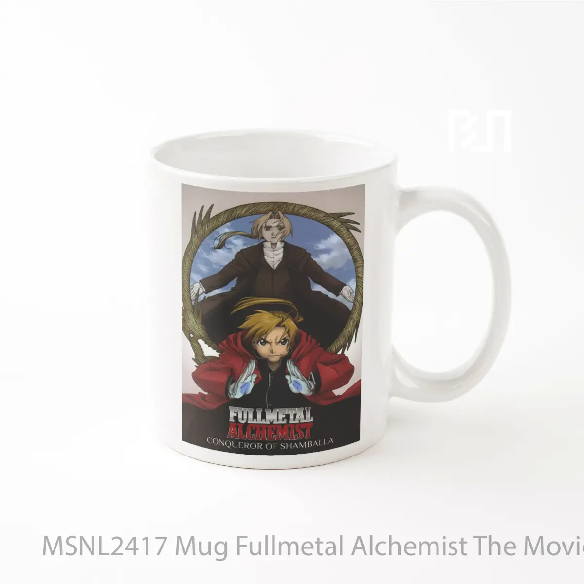 Mug Fullmetal Alchemist The Movie Conqueror Of Shamballa Gelas Keramik Tema Film MSNL2417