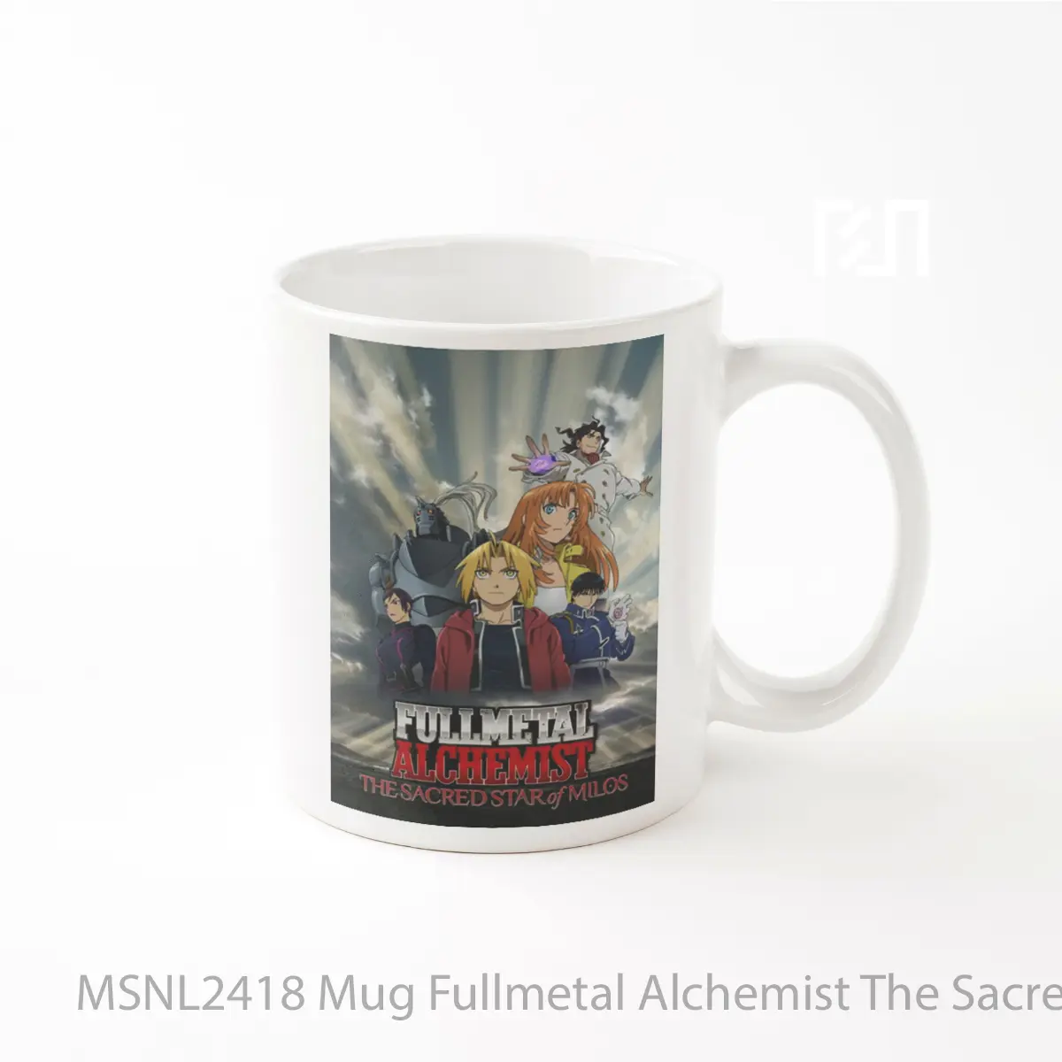 Mug Fullmetal Alchemist The Sacred Star Of Milos Gelas Keramik Tema Film MSNL2418