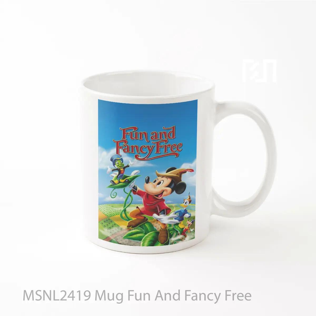 Mug Fun And Fancy Free Gelas Keramik Tema Film MSNL2419