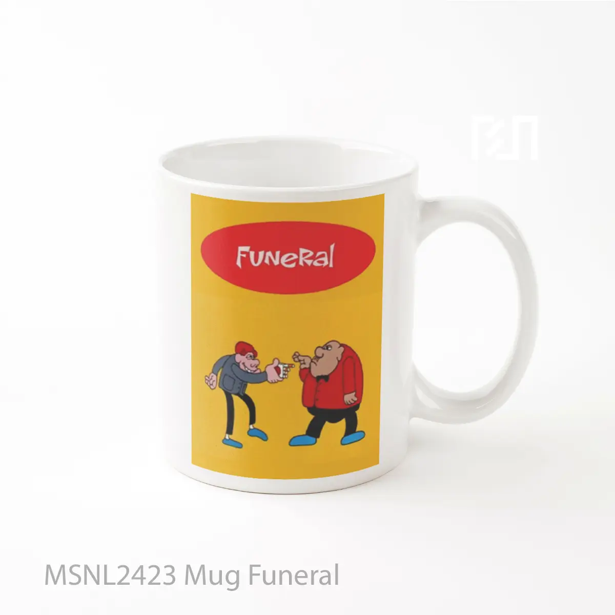 Mug Funeral Gelas Keramik Tema Film MSNL2423