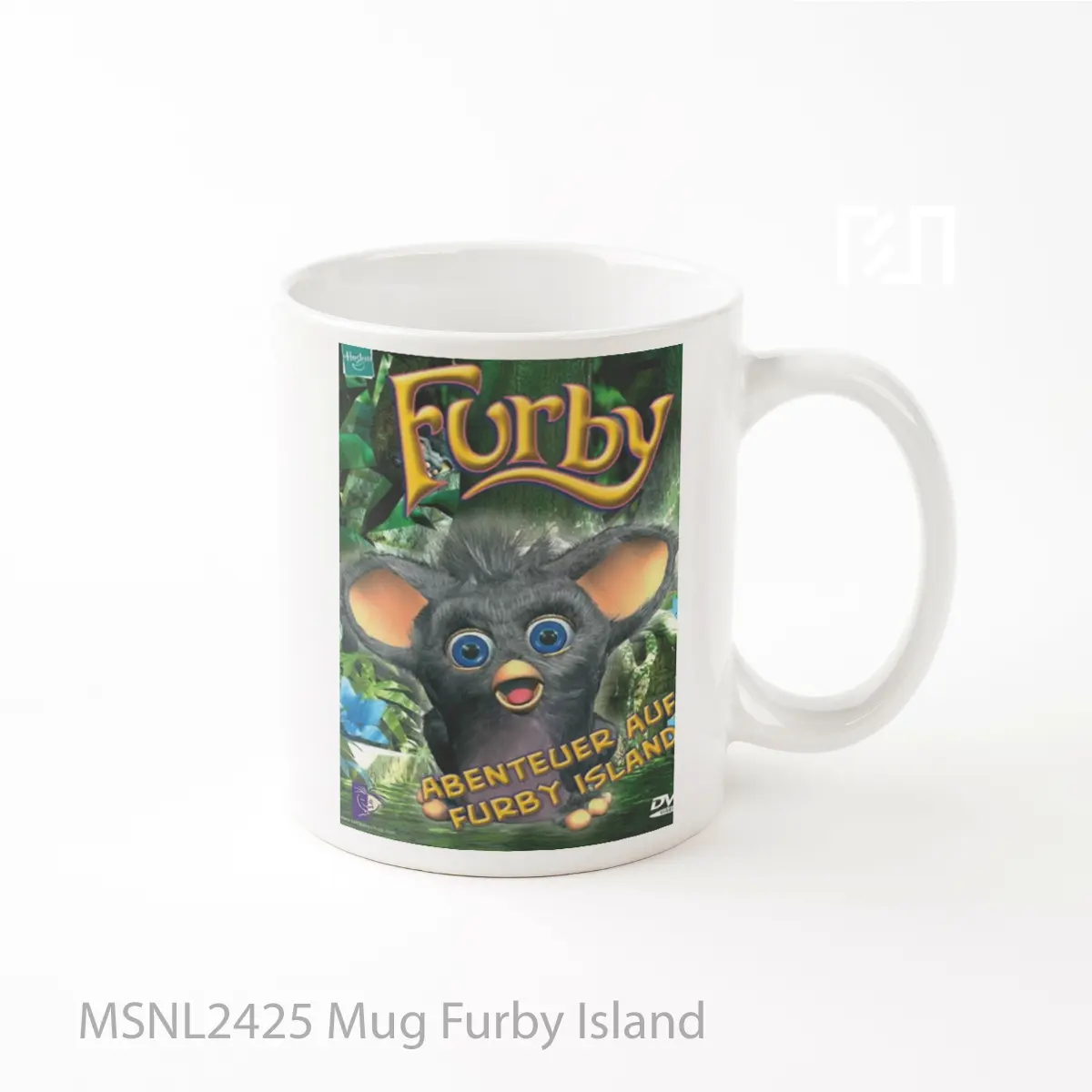 Mug Furby Island Gelas Keramik Tema Film MSNL2425
