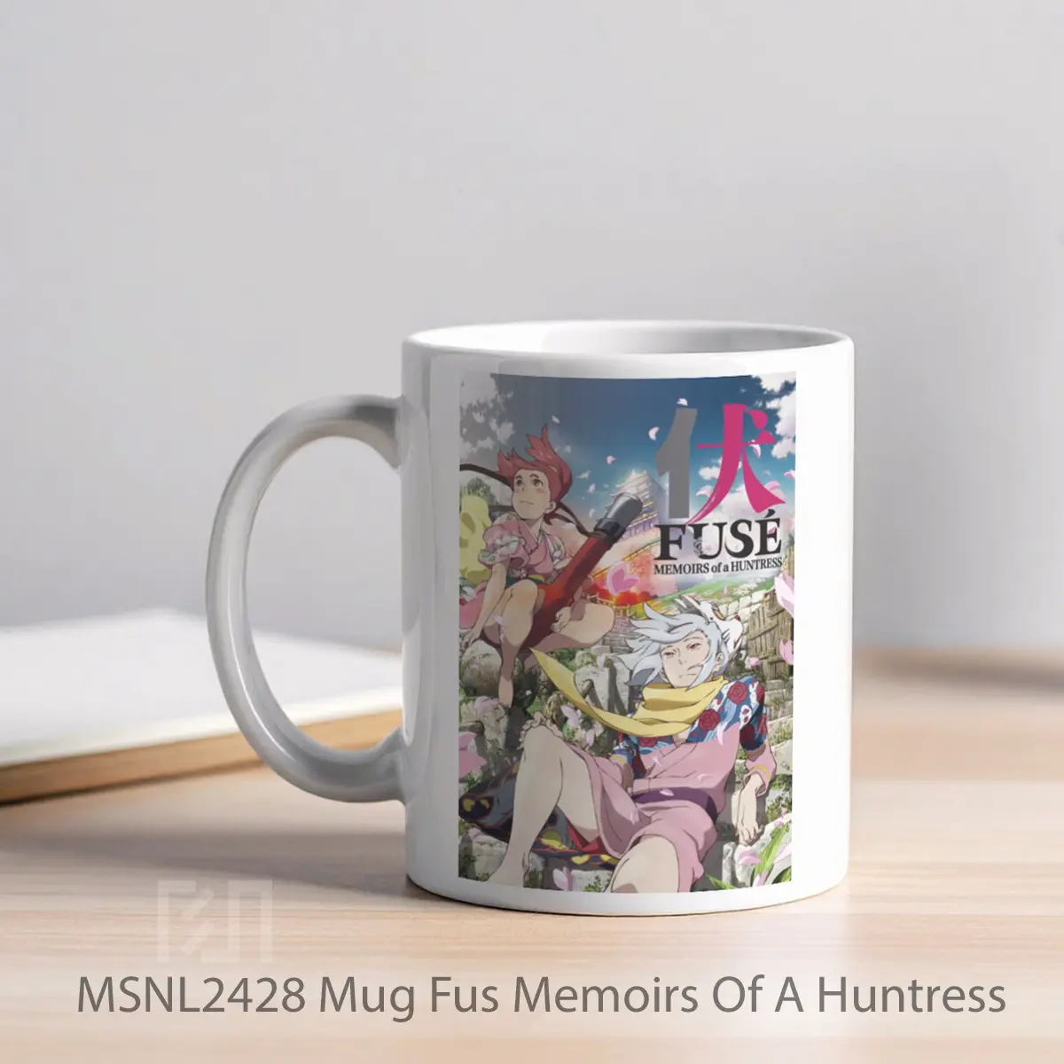 Mug Fus Memoirs Of A Huntress Gelas Keramik Tema Film MSNL2428 - Tampak Kiri
