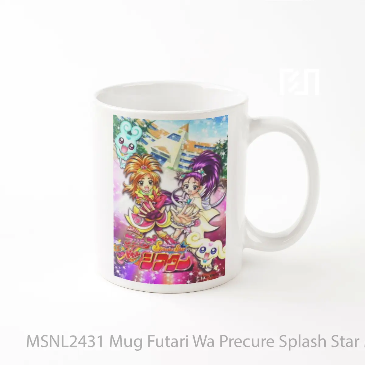 Mug Futari Wa Precure Splash Star Maji Doki Theater Gelas Keramik Tema Film MSNL2431