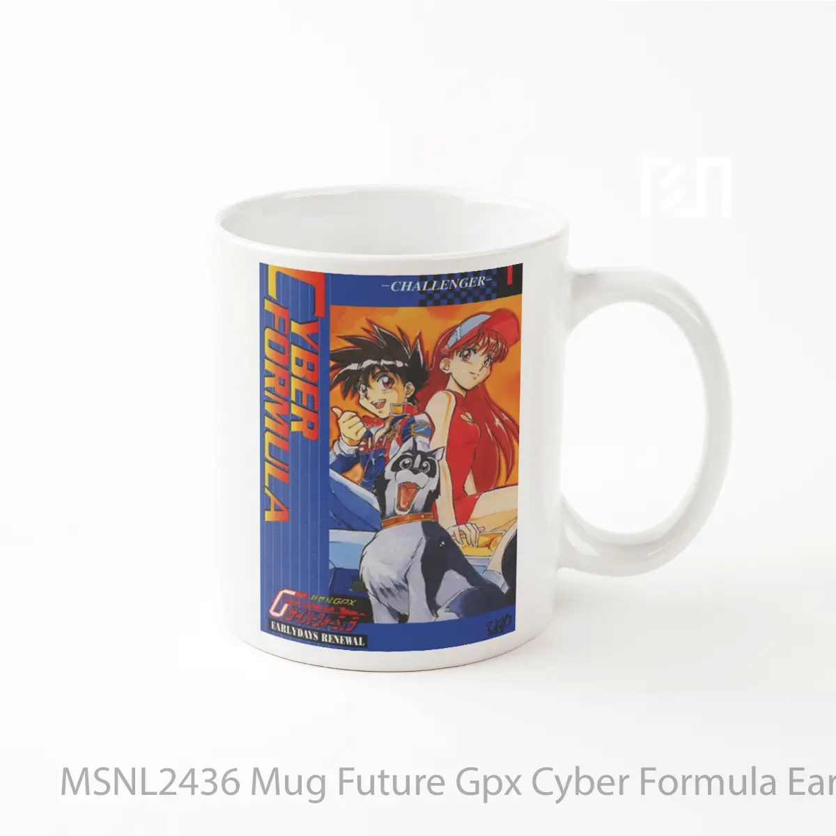 Mug Future Gpx Cyber Formula Early Days Renewal Gelas Keramik Tema Film MSNL2436