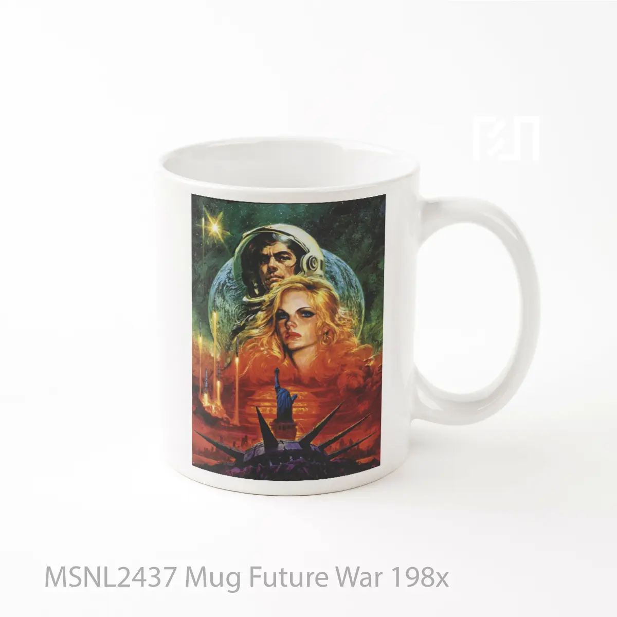 Mug Future War 198x Gelas Keramik Tema Film MSNL2437