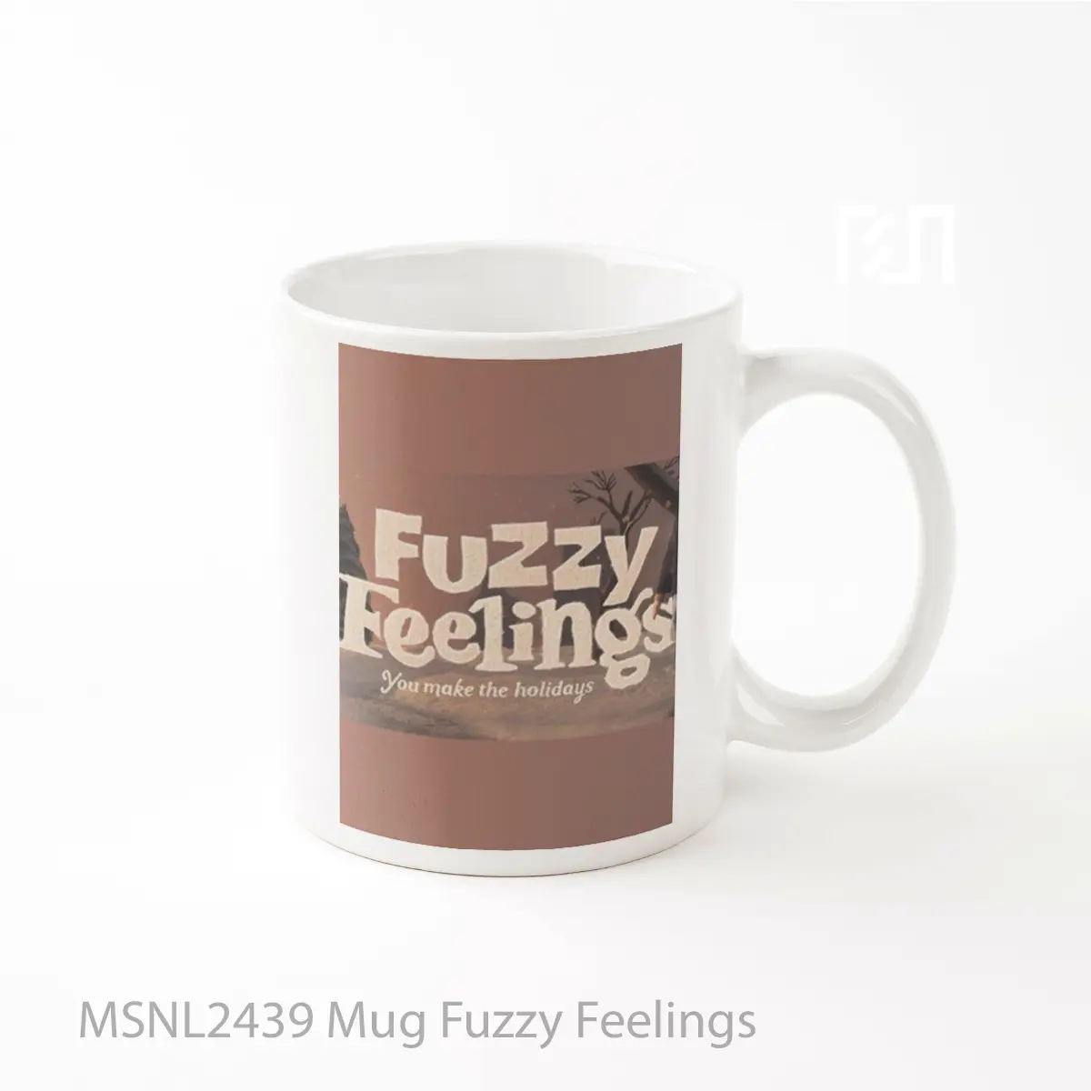 Mug Fuzzy Feelings Gelas Keramik Tema Film MSNL2439