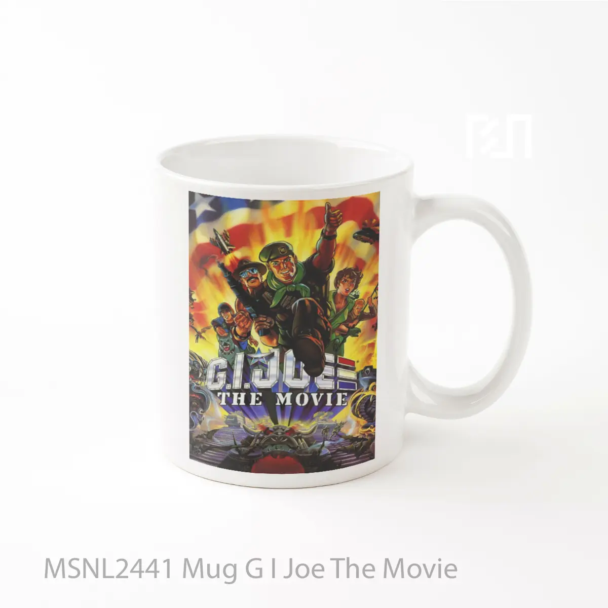 Mug G I Joe The Movie Gelas Keramik Tema Film MSNL2441