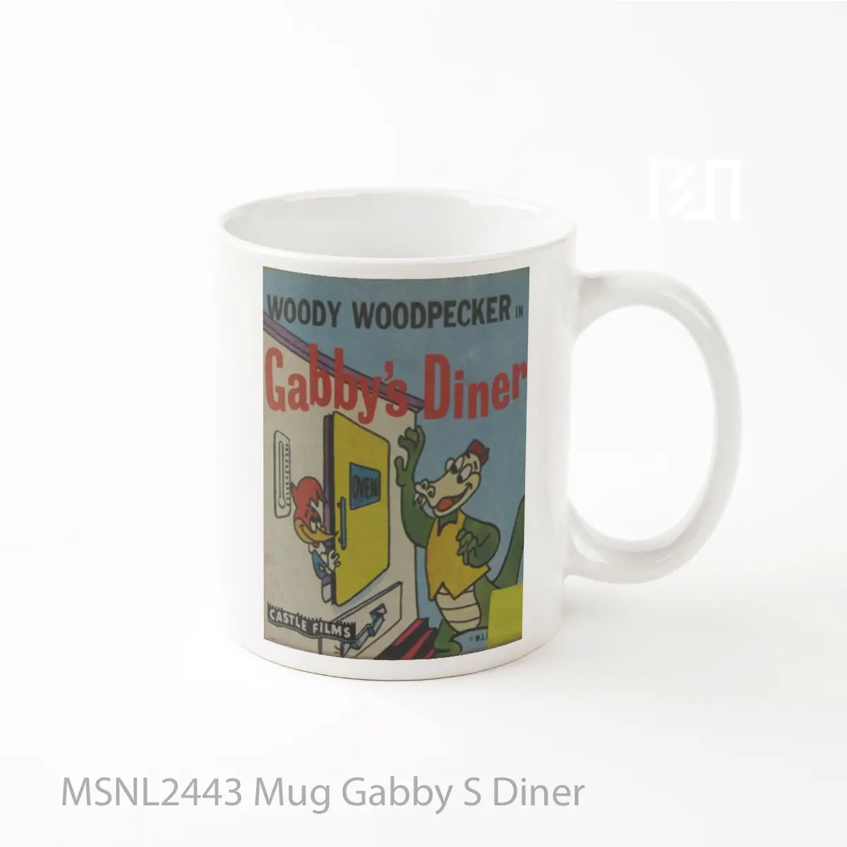 Mug Gabby S Diner Gelas Keramik Tema Film MSNL2443